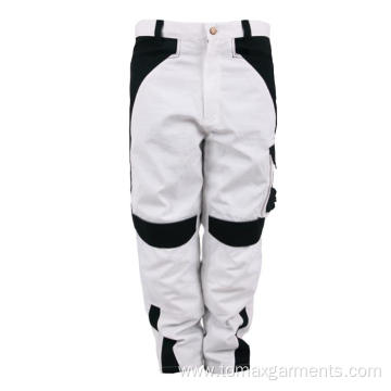 Canvas white black Pants